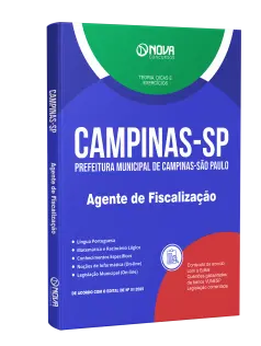 Apostila Prefeitura de Campinas - SP - Agente de Fiscalização