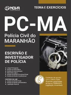 Apostila PC-MA em PDF 2024 - Escrivão e Investigador de Polícia