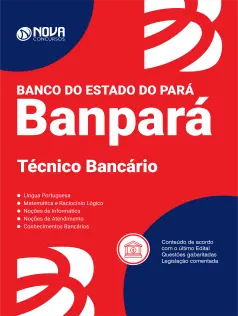 Apostila Banpará em PDF 2024 - Técnico Bancário