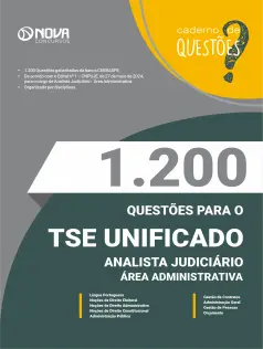 1.000 Questões Gabaritadas TSE Unificado - Analista Judiciário - Área Administrativa em PDF