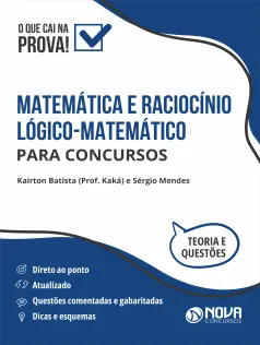 Matemática e Raciocínio Lógico-Matemático para Concursos - Ed. 2024 em PDF