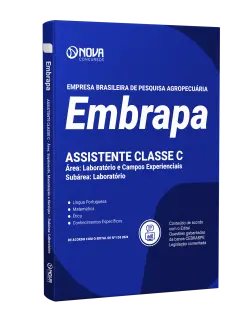 Apostila EMBRAPA 2024 - Assistente Classe C - Área: Laboratório e Campos Experienciais – Subárea: Laboratório