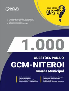 1.000 Questões Gabaritadas para o GCM Niterói RJ - Guarda Municipal em PDF