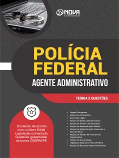 Apostila PF em PDF 2024 - Agente Administrativo