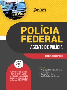 Apostila PF em PDF 2024 - Agente de Polícia