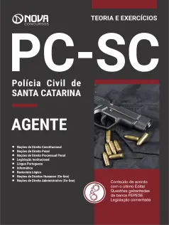 Apostila PC-SC em PDF 2024 - Agente de Polícia