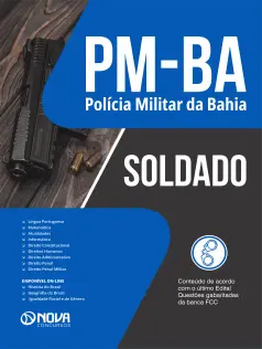 Apostila PM-BA em PDF 2024 - Soldado