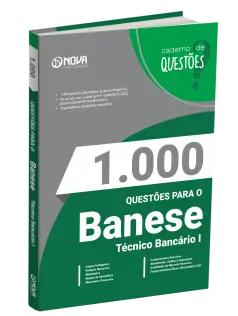 Livro 1.000 Questões Gabaritadas para o BANESE - Técnico Bancário I