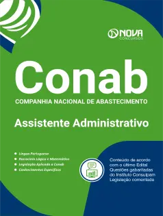 Apostila CONAB em PDF - Assistente Administrativo