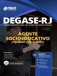 Apostila DEGASE-RJ PDF  - Agente Socioeducativo (Feminino e Masculino)