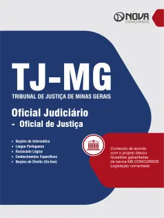 Apostila TJ-MG em PDF 2025 - Oficial Judiciário