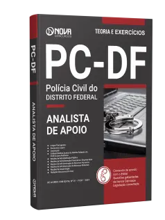 Apostila PCDF 2024 - Analista de Apoio às Atividades Policiais - Especialidade: Agente Administrativo