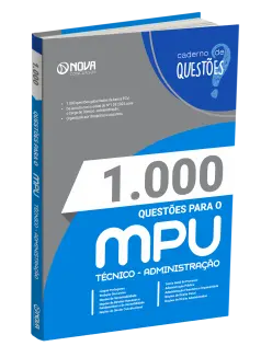 Livro 1.000 Questões Gabaritadas para o MPU - Técnico - Administração