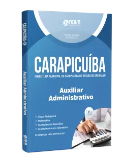 Apostila Prefeitura de Carapicuíba - SP - Auxiliar Administrativo