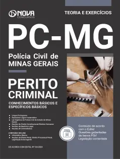 Apostila Polícia Civil - MG em PDF  - Perito Criminal