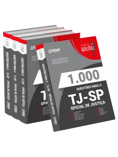 Livro 1.000 Questões Gabaritadas TJ-SP - Oficial de Justiça