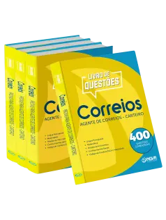 Livro 400 Questões Comentadas dos Correios - Agente de Correios - Carteiro