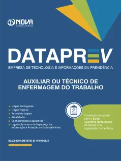 Apostila DATAPREV 2024 - Auxiliar ou Técnico de Enfermagem do Trabalho