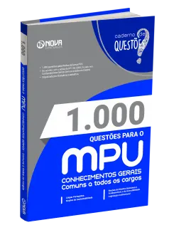 Livro 1.000 Questões Gabaritadas para o MPU - Conhecimentos Gerais - Comum a Todos os Cargos