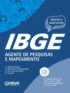 Apostila IBGE em PDF 2025 - Agente de Pesquisa e Mapeamento