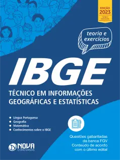 Apostila IBGE Efetivo - Técnico em Informações Geográficas e Estatísticas