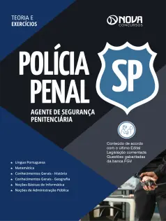 Apostila Polícia Penal-SP (SAP-SP) em PDF 2024 - Agente de Segurança Penitenciária de Classe I