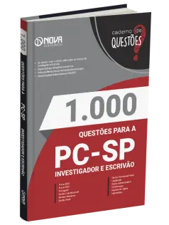 Livro 1.000 Questões Gabaritadas PC-SP - Investigador e Escrivão