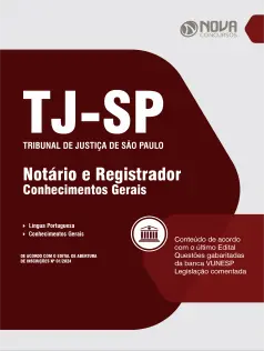 Apostila TJ-SP em PDF 2024 - Notário e Registrador (Conhecimentos Gerais)