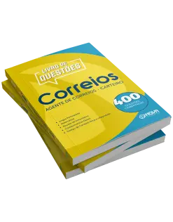 Livro 400 Questões Comentadas dos Correios - Agente de Correios - Carteiro