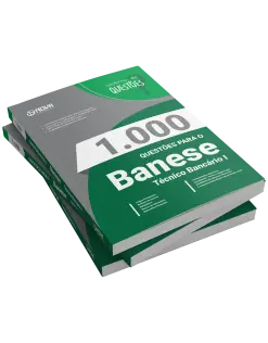 Livro 1.000 Questões Gabaritadas para o BANESE - Técnico Bancário I