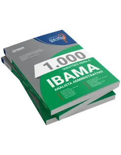 Livro 1.000 Questões Gabaritadas para o IBAMA - Analista Administrativo