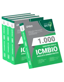 Livro 1.000 Questões Gabaritadas para ICMBIO - Analista Administrativo