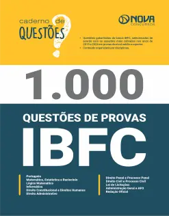 Livro 1.000 Questões Gabaritadas da IBFC