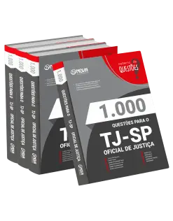 Livro 1.000 Questões Gabaritadas TJ-SP - Oficial de Justiça