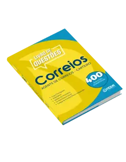 Livro 400 Questões Comentadas dos Correios - Agente de Correios - Carteiro