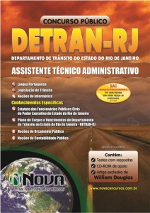 1 apostila impressa detran rj assistente tecnico administrativo 1 3