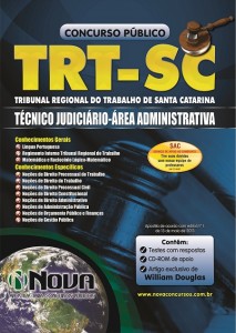 trt sc tecnico judiciario area administrativa