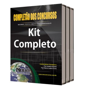 completao dos concursos kit completo