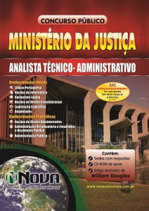 ministerio da justica analista tecnico administrativo