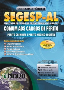 segesp al comum aos cargos de perito