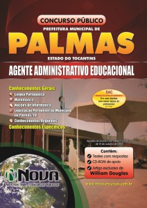 prefeitura de palmas agente adm educacional