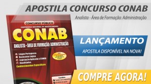 apostilas concurso conab analista administração blog nova