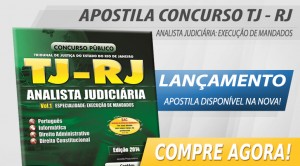 apostila concurso tj rj analista judiciária execução de mandados blog nova