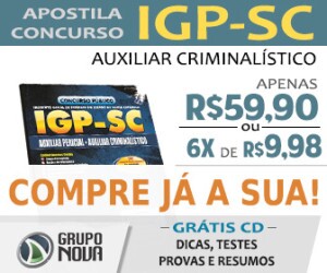 Apostila Concurso IGP SC