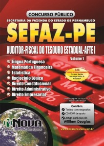 sefaz pe auditor fiscal vol i