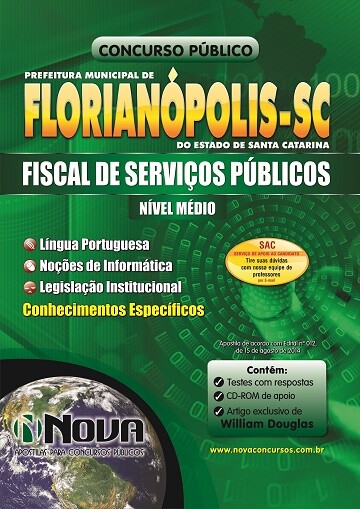 Prefeitura de Florianópolis - Fiscal de Serviços Públicos