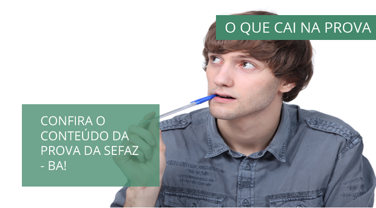 o que cai na prova sefaz ba