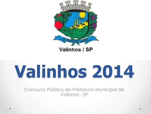 concurso pblico prefeitura de valinhos 2014 sp 1 638