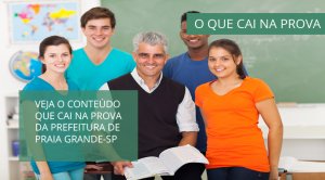 o que cai na prova prefeitura praia grande sp