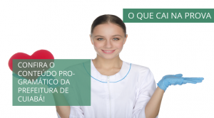 o que cai na prova prefeitura cuiaba